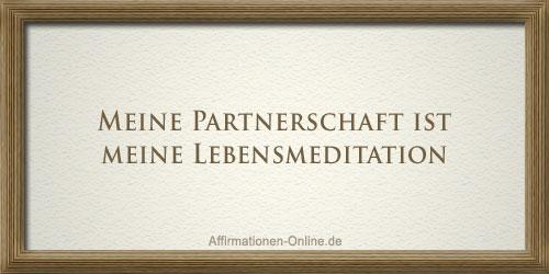 affirmation partnerschaft lebensmeditation